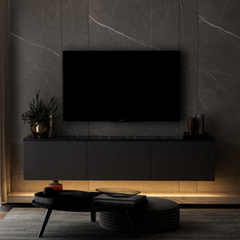 Hanah Home Soporte para TV Neon Illuminated - Antracita